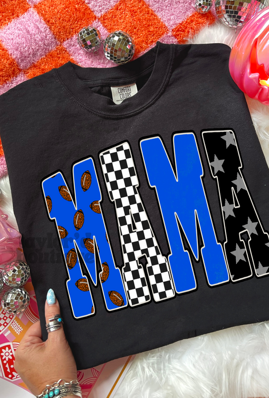 🏈💙❤️ Game Day Mama Tee/Crew