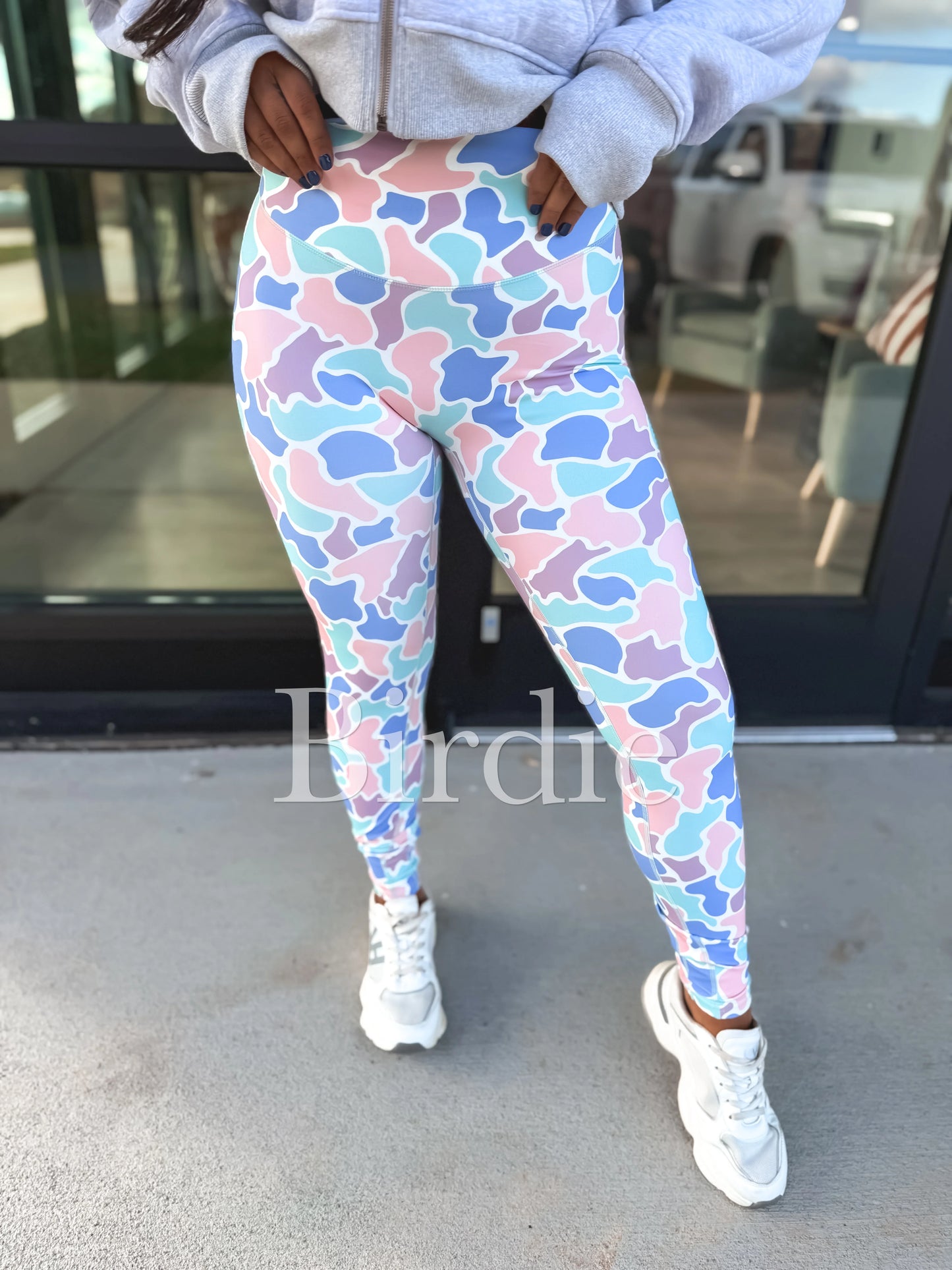 Birdie Spring Duck Camo Leggings