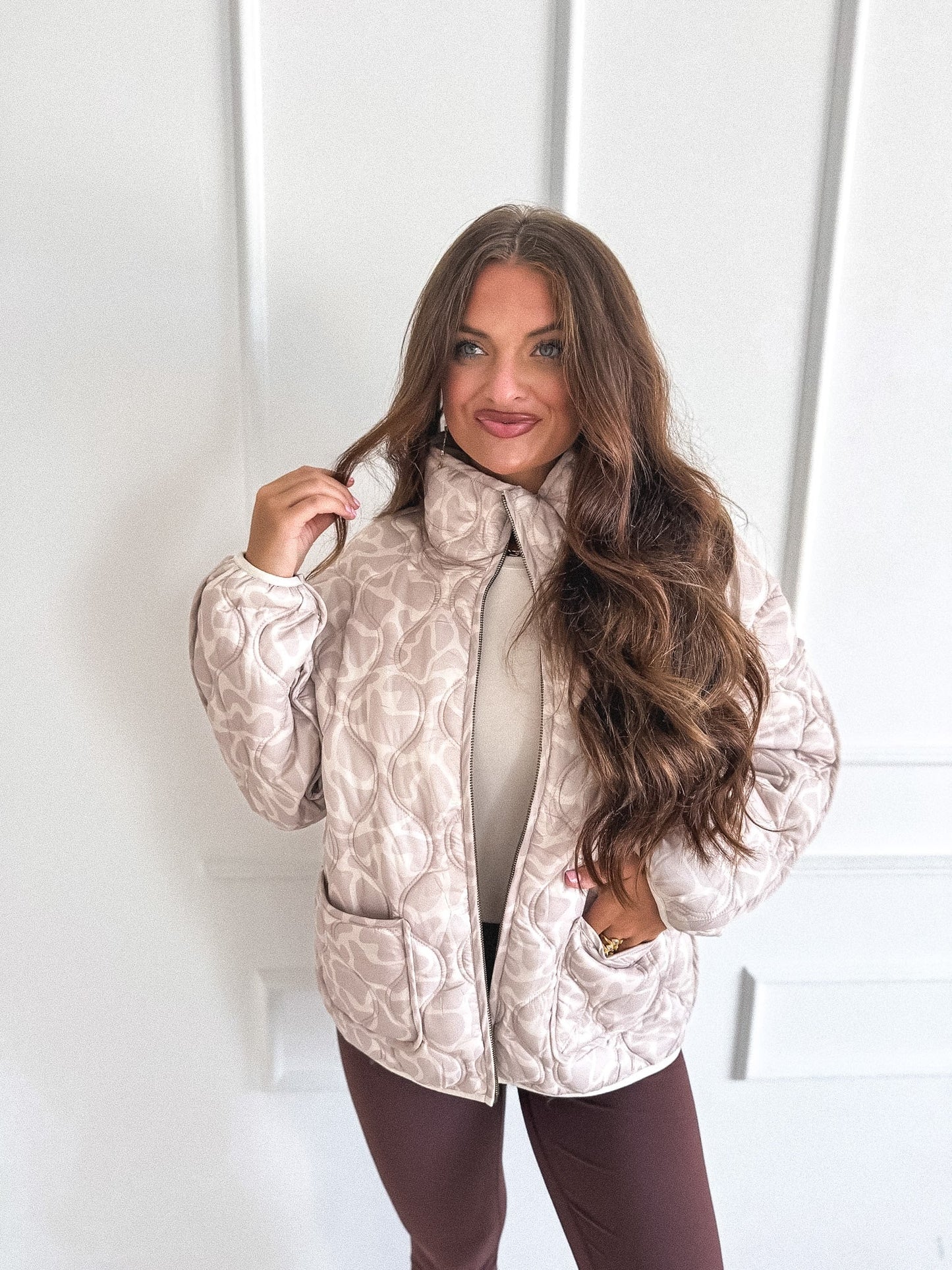 PREORDER Birdie Cozy Cloud Jacket in Bare Marsh Camo