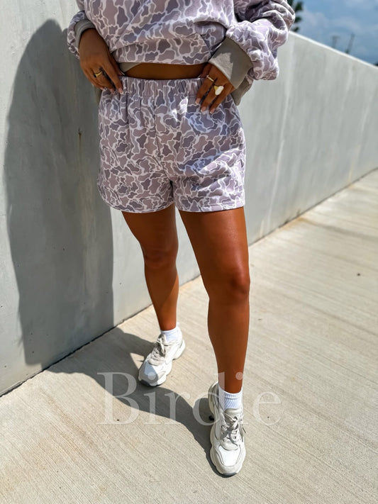 PRE-ORDER Birdie Duck Camo Comfy Shorts