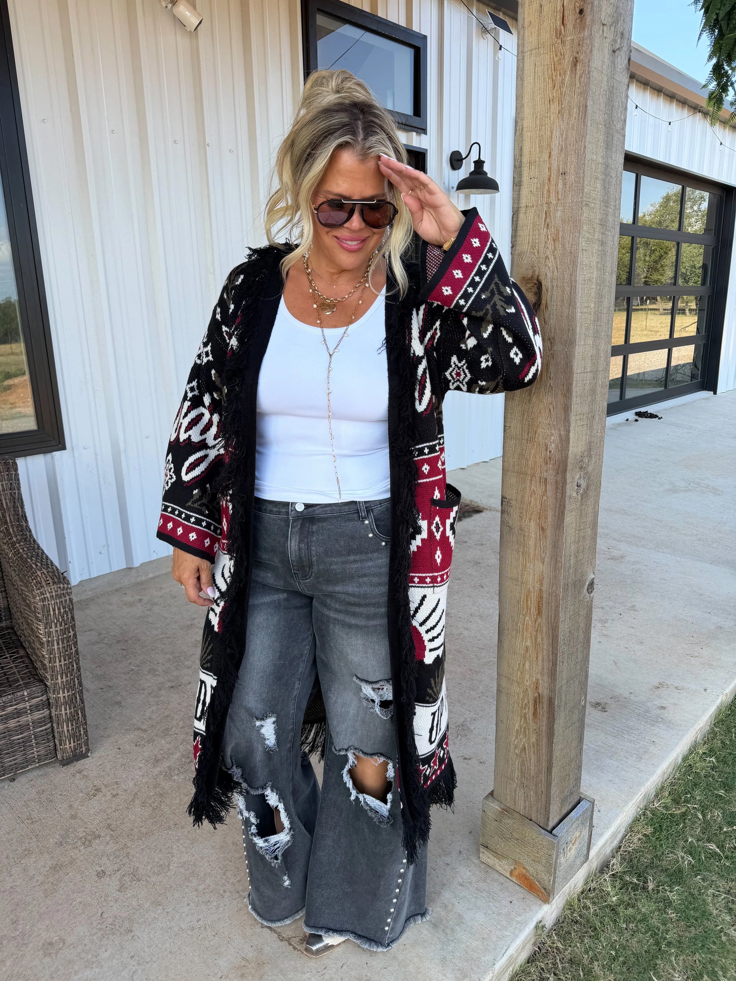 PREORDER Out West Knit Cardigan
