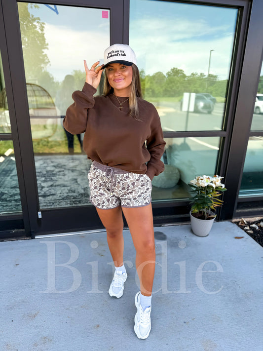 Birdie Camo Crush Active Shorts