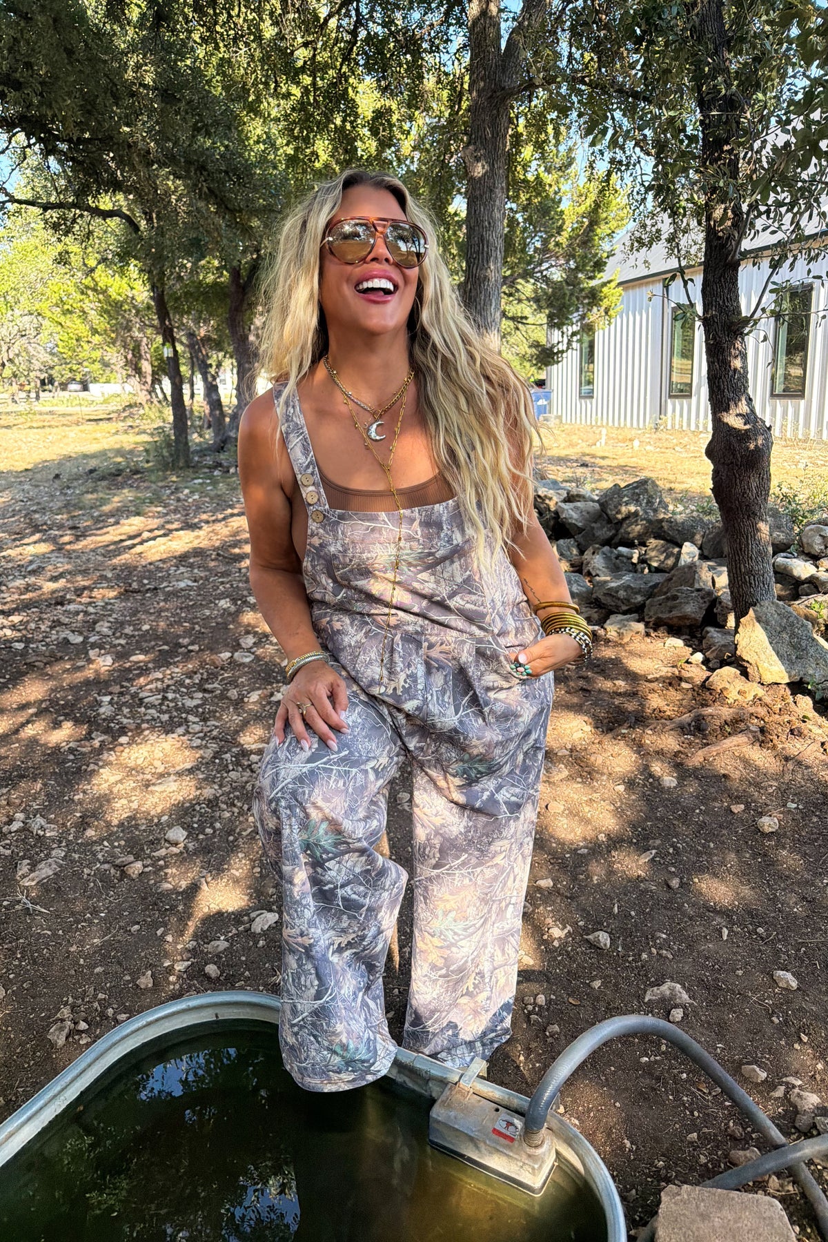 PREORDER Free Range Camo Overalls