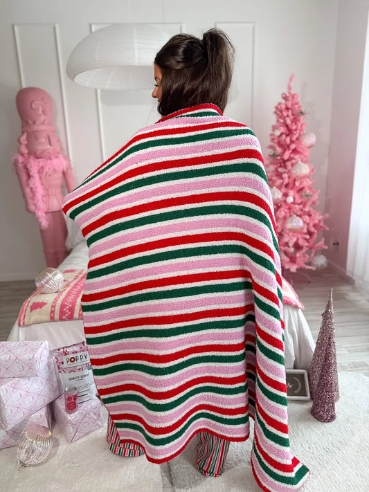 PREORDER Birdie Blanket in Everberry Lane