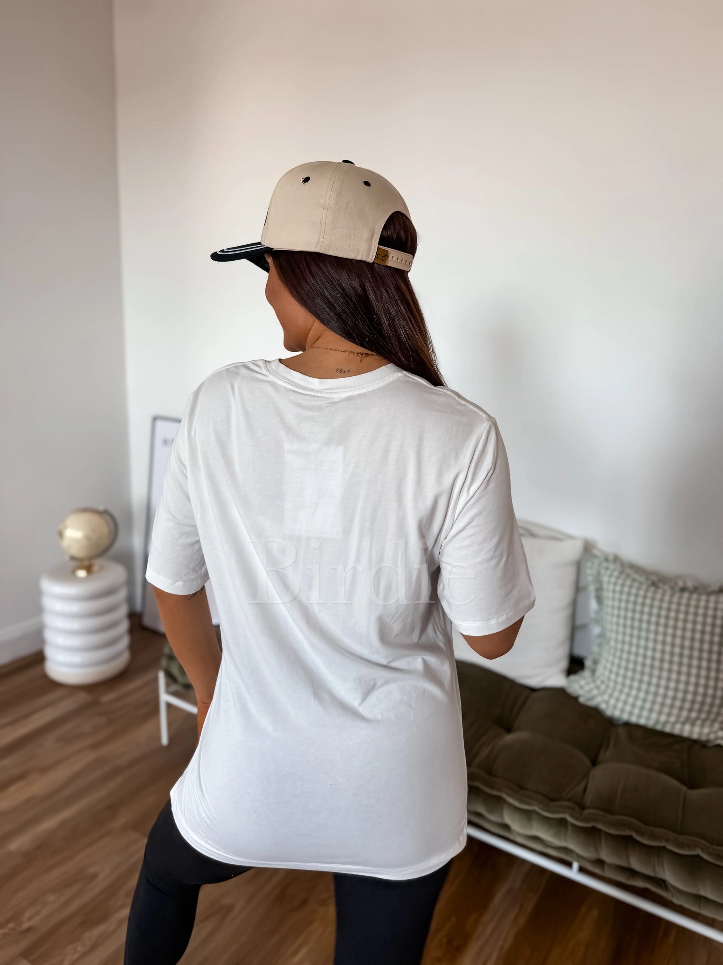 PREORDER Birdie Twist & Go Lounge Tee in Whipped Sugar