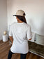 PREORDER Birdie Twist & Go Lounge Tee in Whipped Sugar