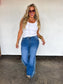 PREORDER On The Fringe Flare Jeans