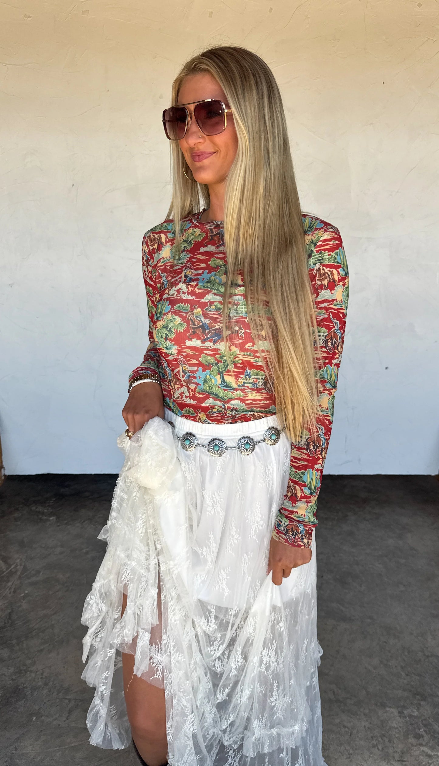 PREORDER Desert Dreams Dress It Up Mesh Tops