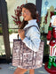 PREORDER Birdie Quilted Tote Bag in Dark Camo
