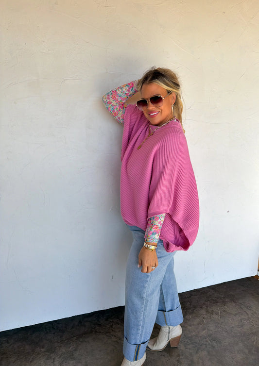 *Limited Quantities* PREORDER Spring Meg Pullover Poncho