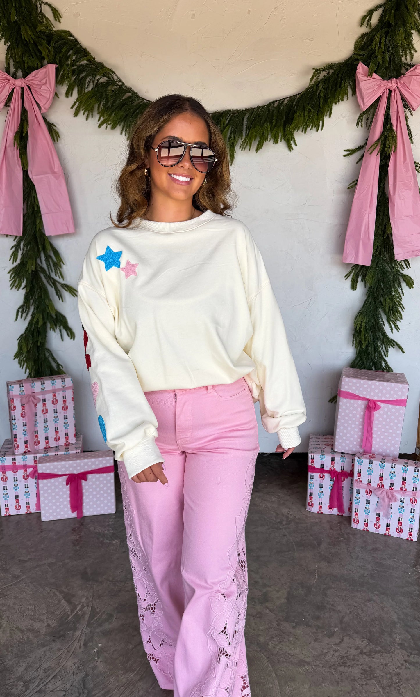PREORDER Merry Message Sweatshirt