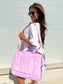 Birdie Daily Hustle Duffle in Pink