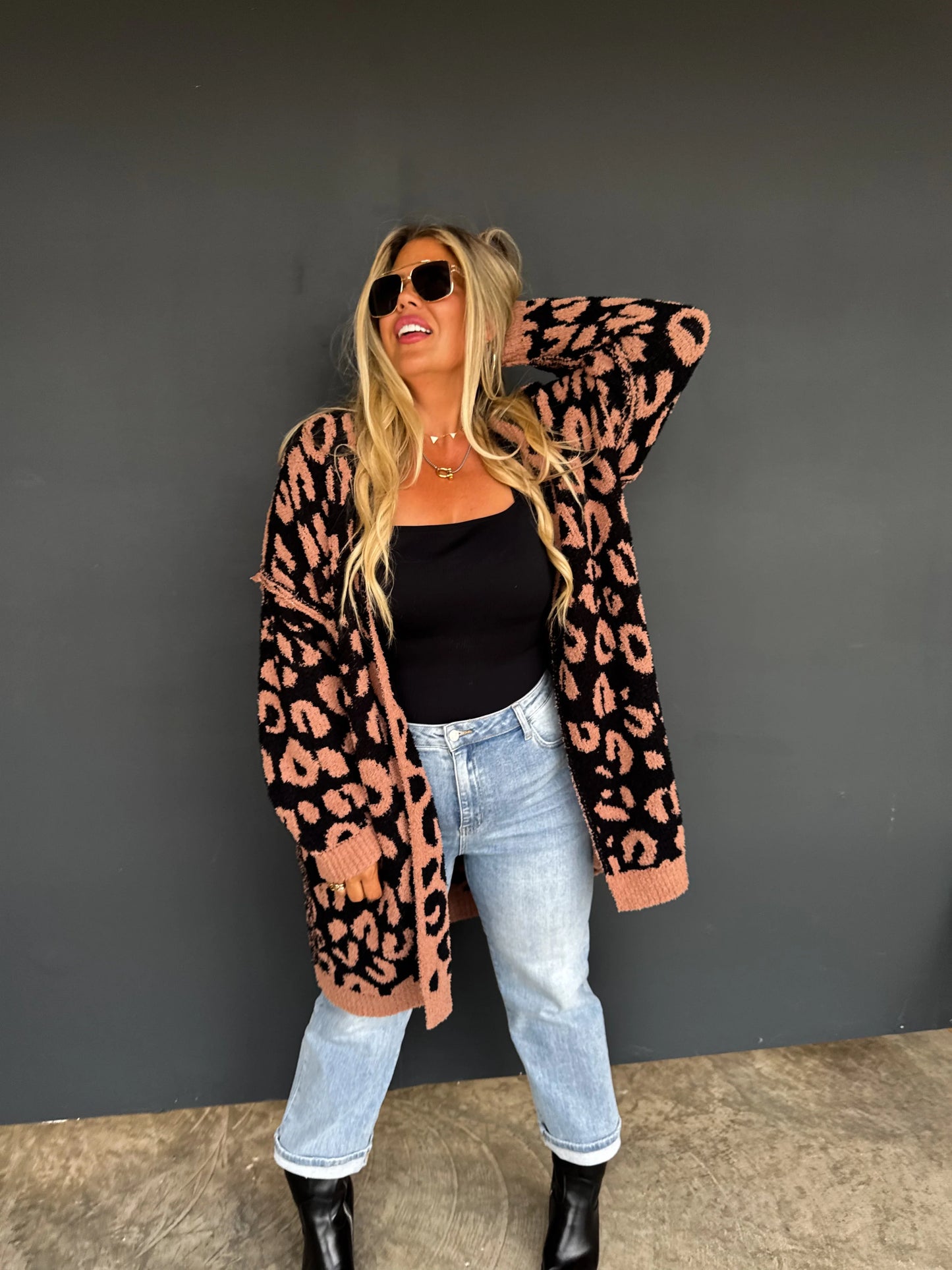 Cheetah & Lightning Cloud Cardigans