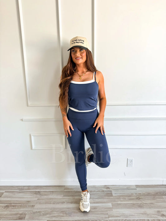 PREORDER Birdie Sideline Set in Stormy Navy (Sold as Set)