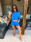 PREORDER Birdie Tee Boxer Set in Royal Tide (Sold as Set)