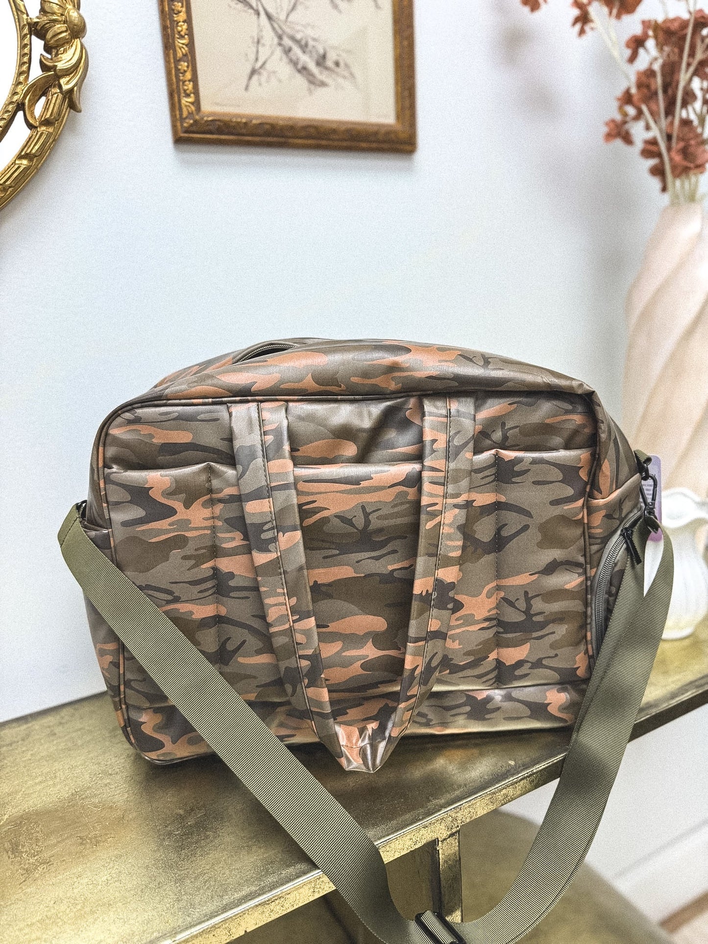 PREORDER Birdie Daily Hustle Duffle in Smoked Oak Camo *final sale*