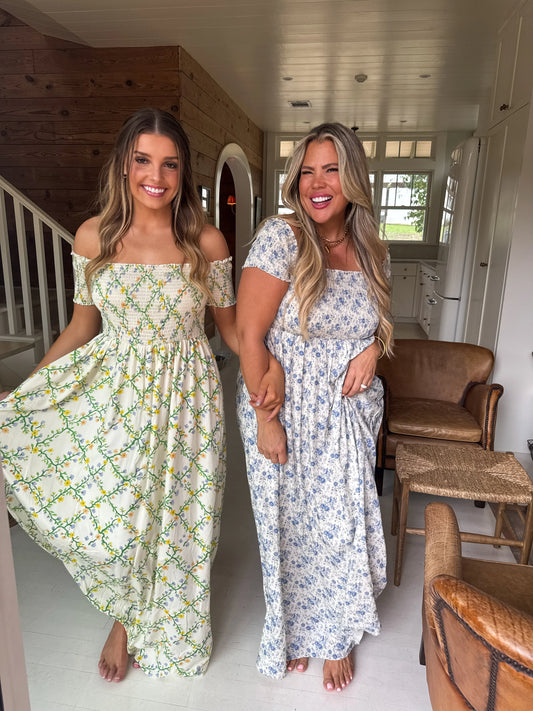 *LIMITED QUANTITIES* PREORDER Spring Madeline Floral Dress