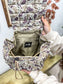 Birdie Quilted Backpack in Duck Camo
