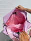 Birdie Daily Hustle Duffle in Pink