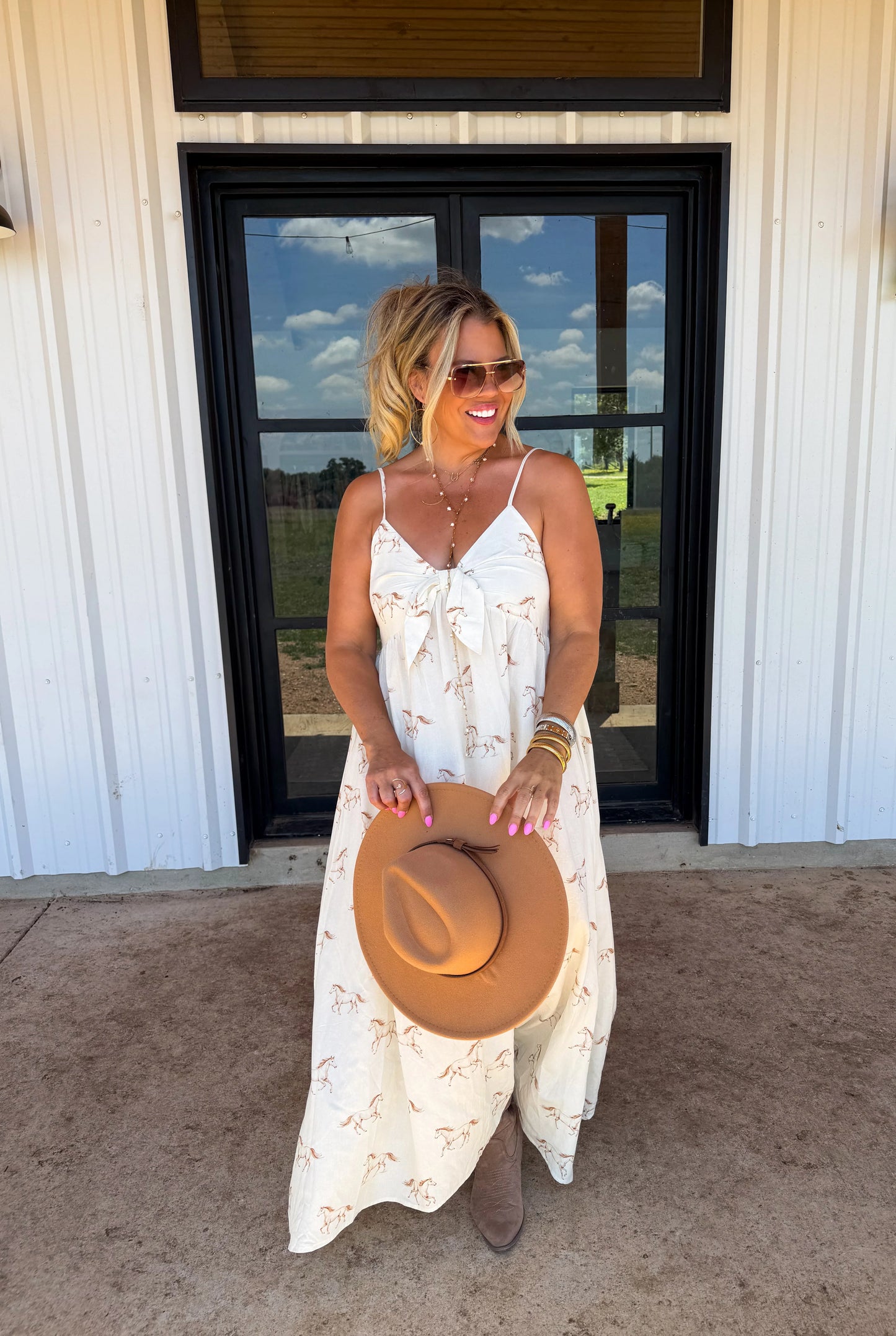 PREORDER Western Charm Maxi Dress