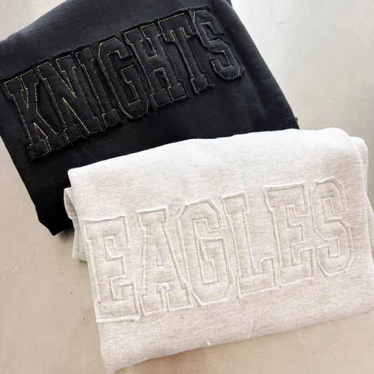 Applique Custom Sweatshirt