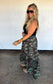 PREORDER Hidden Gem Camo Maxi Skirt