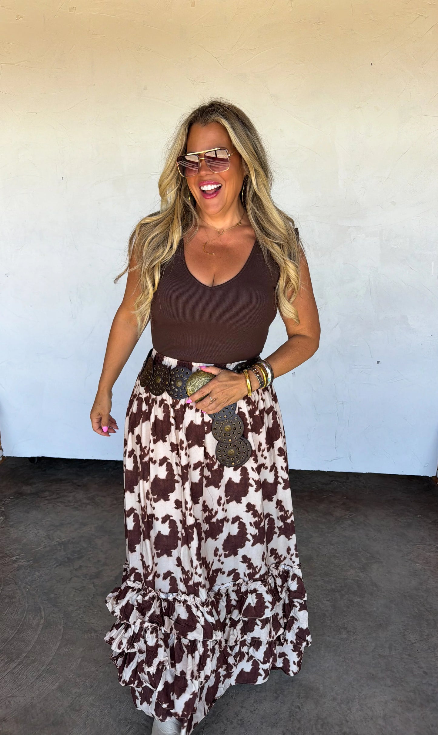 PREORDER Wander West Maxi Skirt