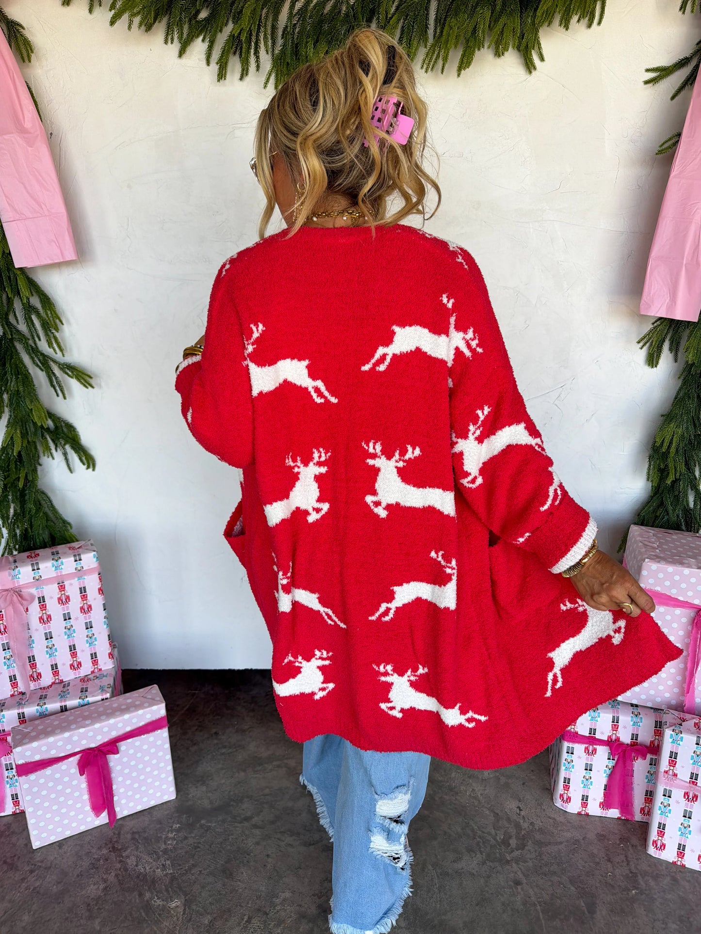 PREORDER Cozy Christmas Cloud Cardigan