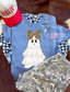 Camo Bow Ghost Tee/ Crew