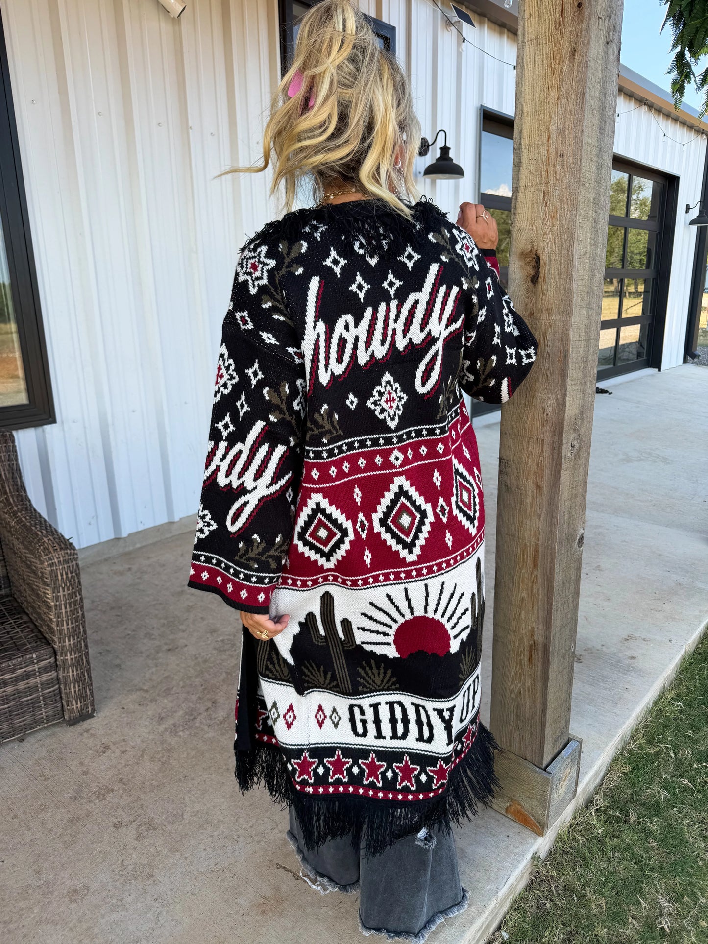 PREORDER Out West Knit Cardigan