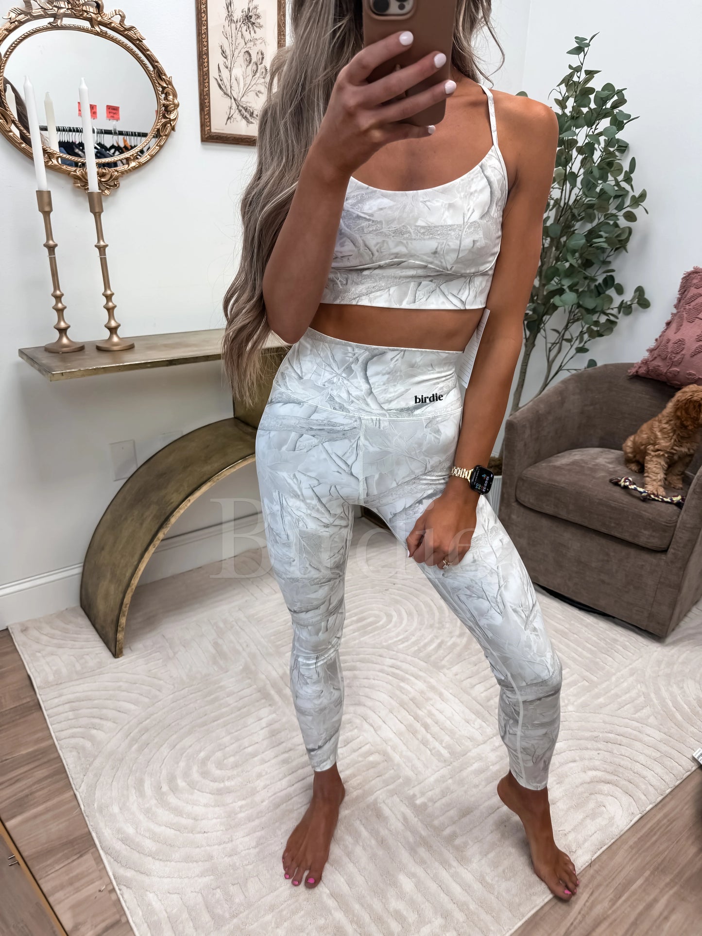 PREORDER Birdie Elevated Motion Leggings in Pearl Camo