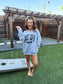 Day Off Graphic Crewneck on Sport Grey