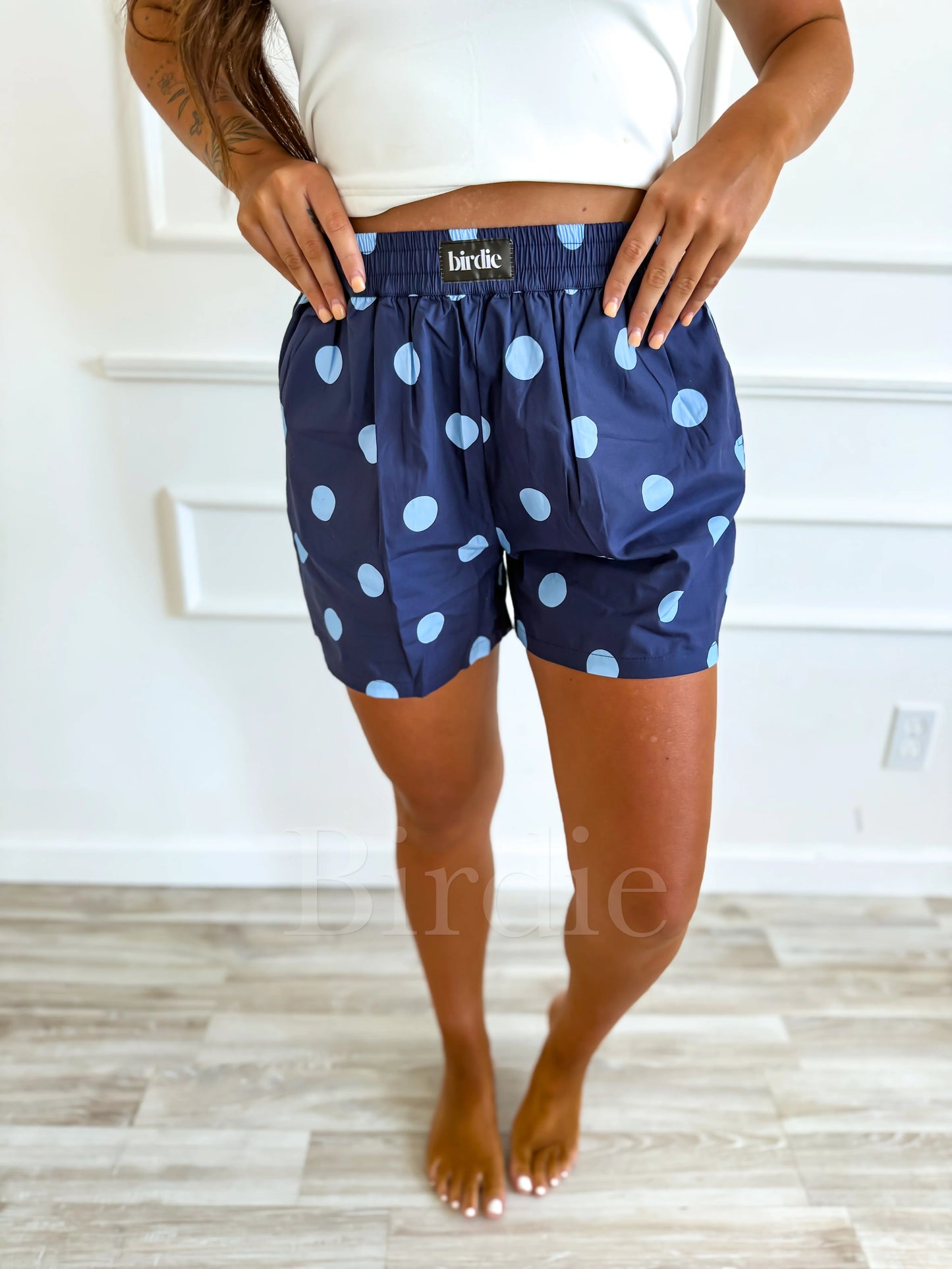 PREORDER Birdie Boxer Shorts in Stadium Sky Dot