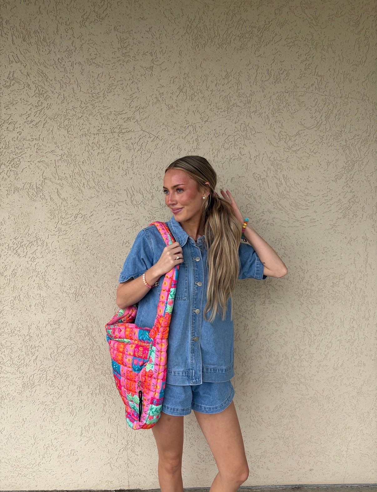 Market Day Puffer Bag