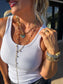 Long Pearl Bead Necklace