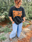 Tennessee Rhinestone Acid Washed Tee