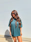 PREORDER Birdie Tee Boxer Short Set in Evergreen (Sold as Set)