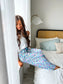 Birdie Stretchy Lounge Pants in Country Club Bloom