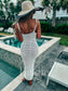 Birdie White Swim Cover Up Midi Dress
