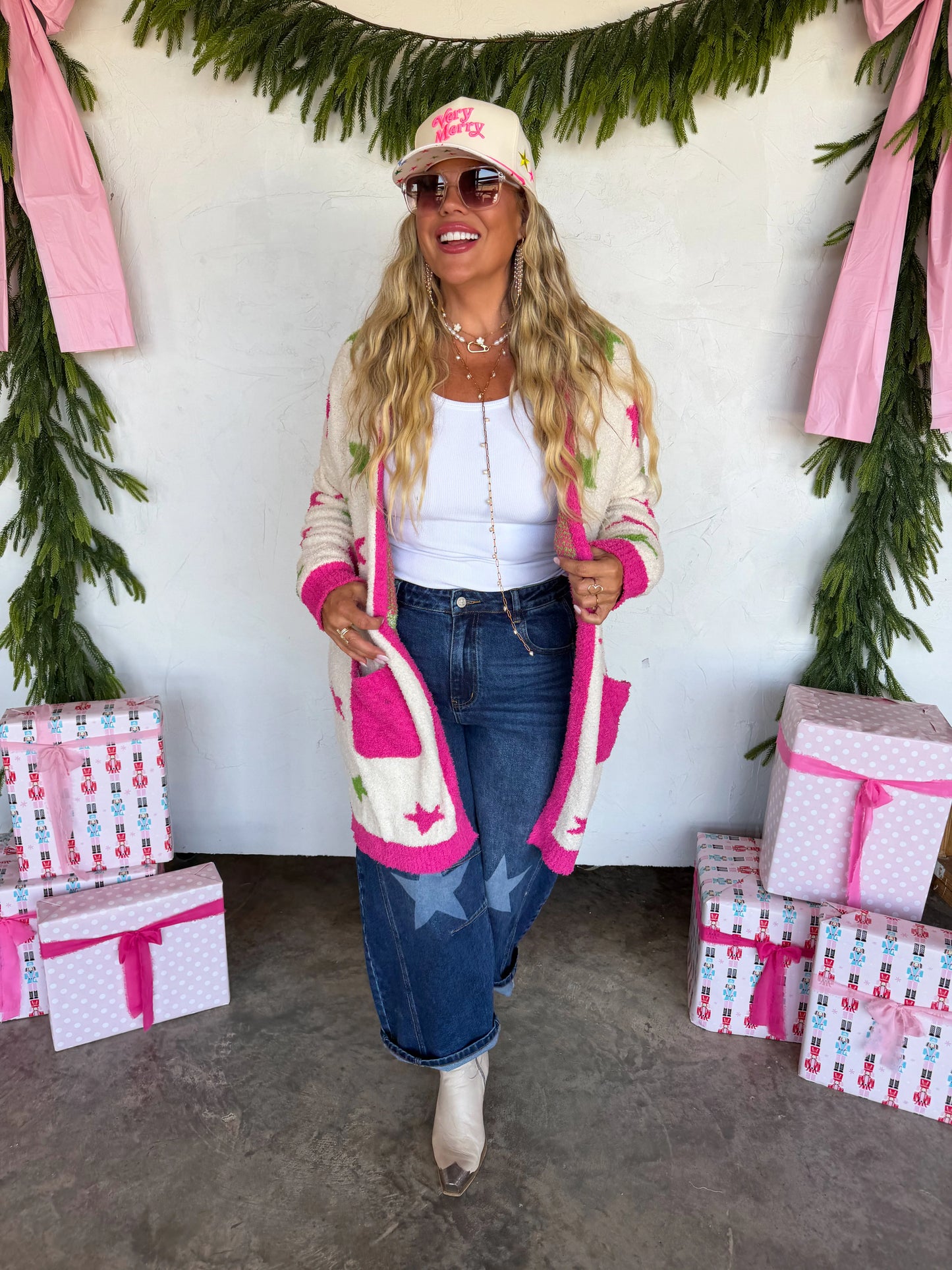 PREORDER Cozy Christmas Cloud Cardigan