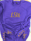 Team Embroidered Side Slit with Stars Custom Pullover