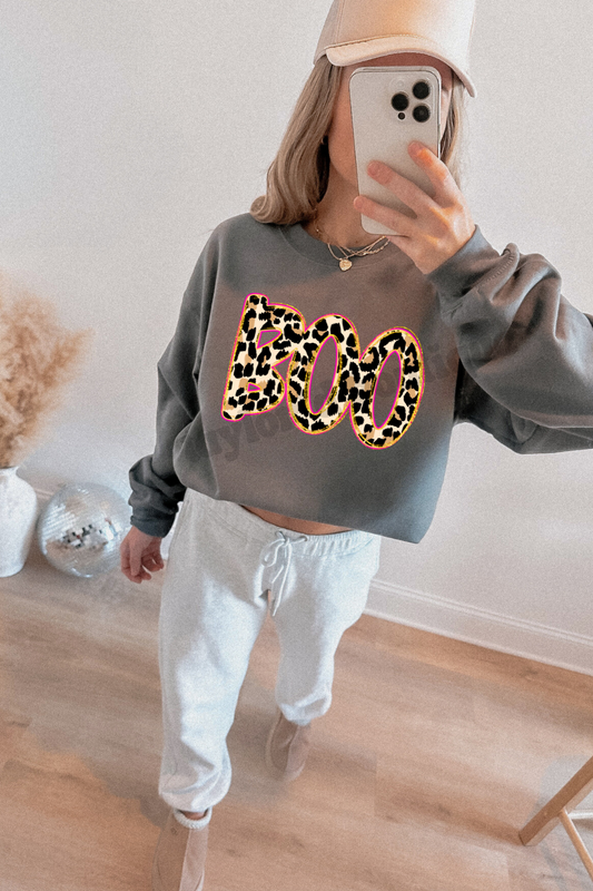 👻🐆 BOO Babe Crew/Tee