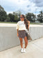 PREORDER Birdie Active Edge Skort in Smoked Oak Camo *final sale*