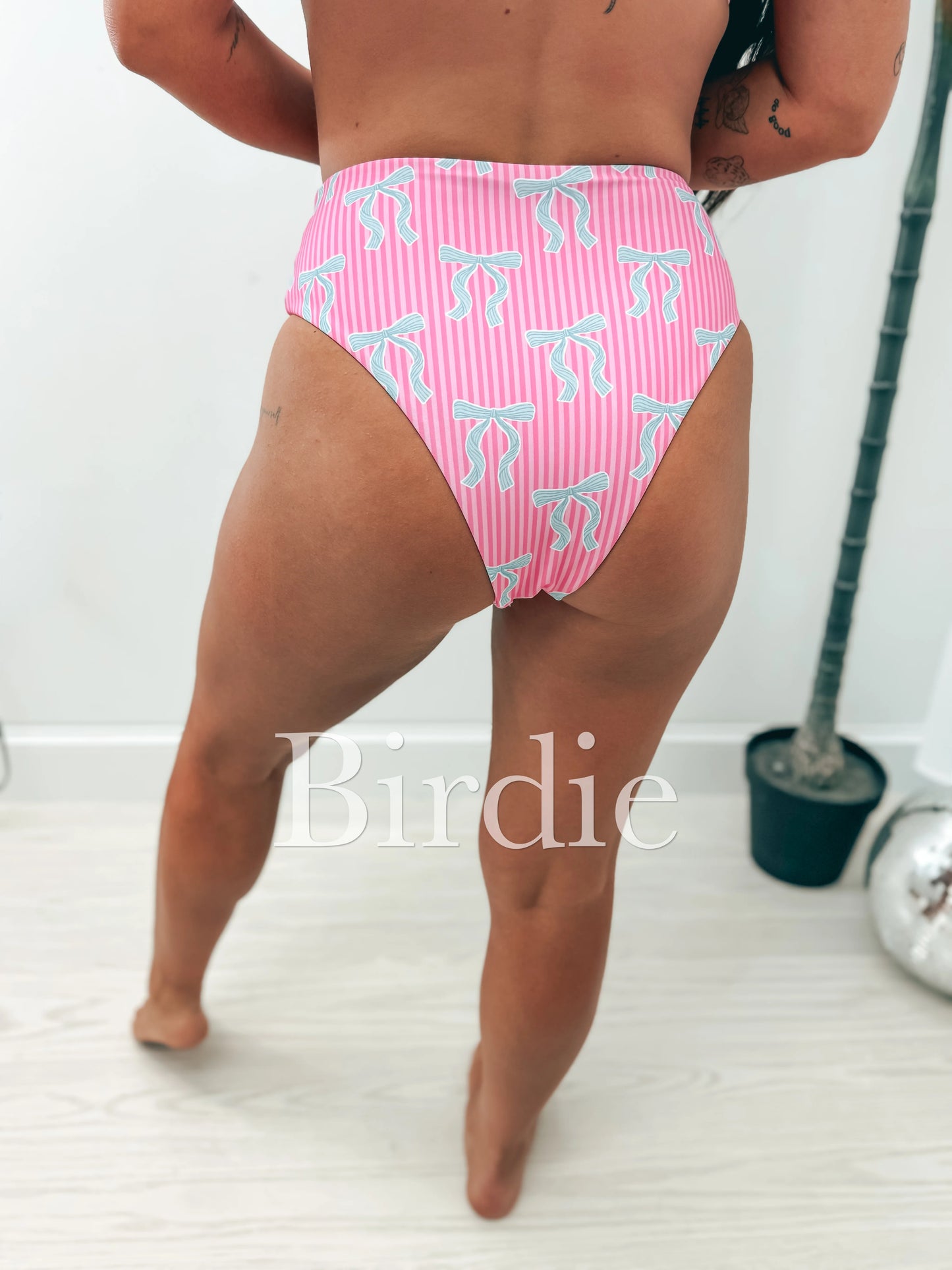 Birdie Southern Charm Bow Two Piece Swimsuit (Sold as Set)