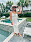 Birdie White Swim Cover Up Midi Dress