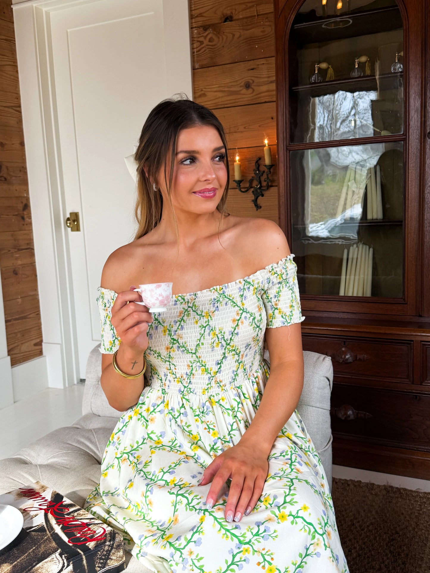 *LIMITED QUANTITIES* PREORDER Spring Madeline Floral Dress