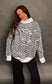 PREORDER Wild About It Mock Neck Pullover