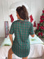 PREORDER Birdie Tee Sleep Dress in Pinecrest Plaid