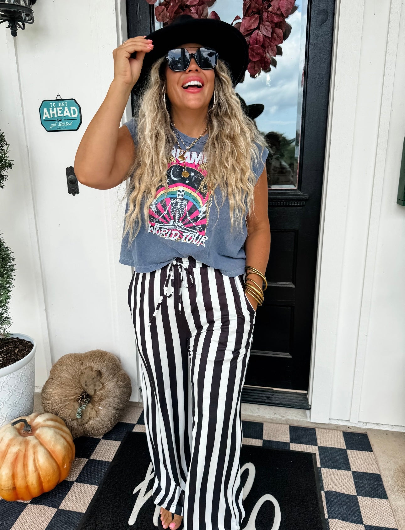 PRE-ORDER Vertical Vibes Stripe Pants