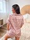 PREORDER Birdie Satin Nights Set in On The Prowl (Sold as Set)